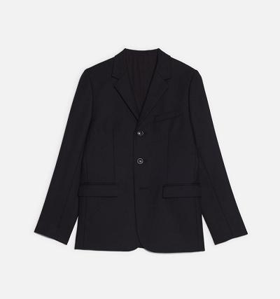 Ami Paris Three Buttons Jackets Black | ami_US114