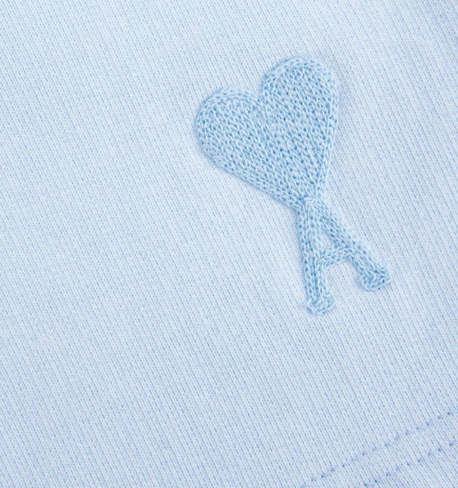 Ami Paris Ami de Coeur Shorts Blue | ami_US127