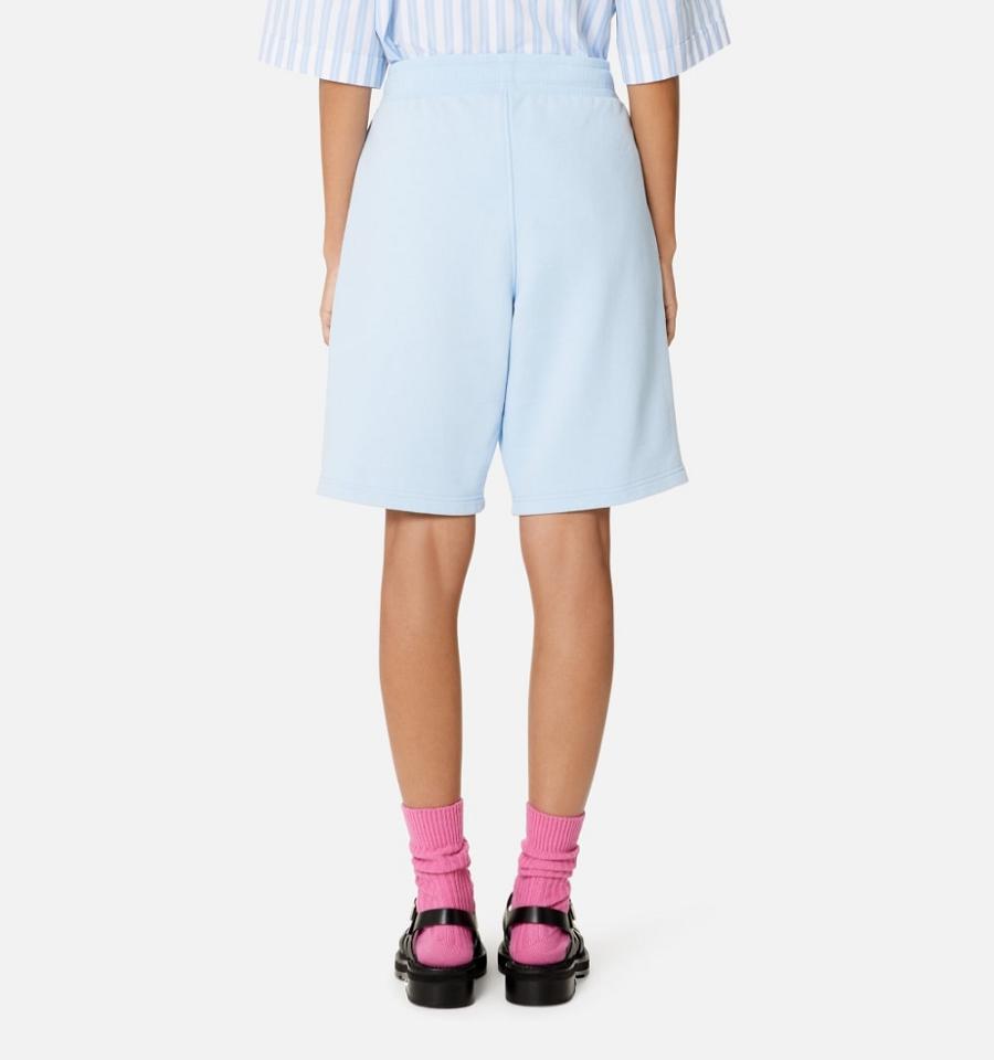 Ami Paris Ami de Coeur Shorts Blue | ami_US412