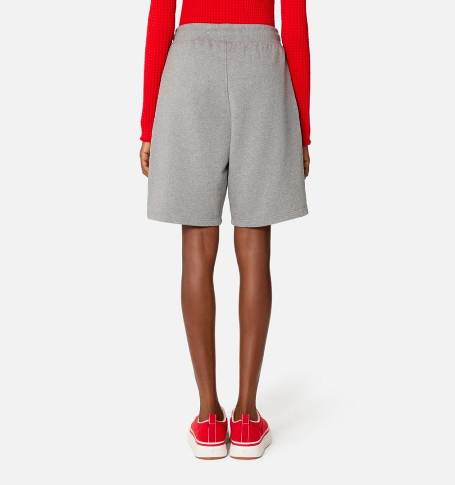 Ami Paris Ami de Coeur Shorts Grey | ami_US173