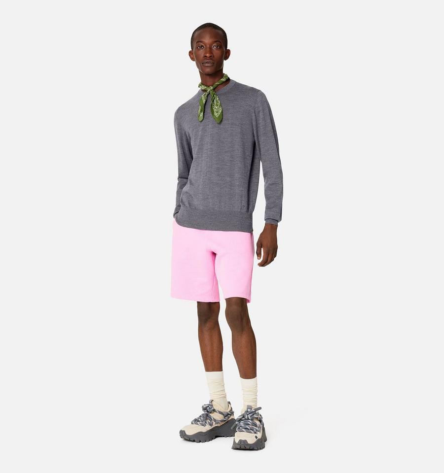 Ami Paris Ami de Coeur Shorts Pink | ami_US306