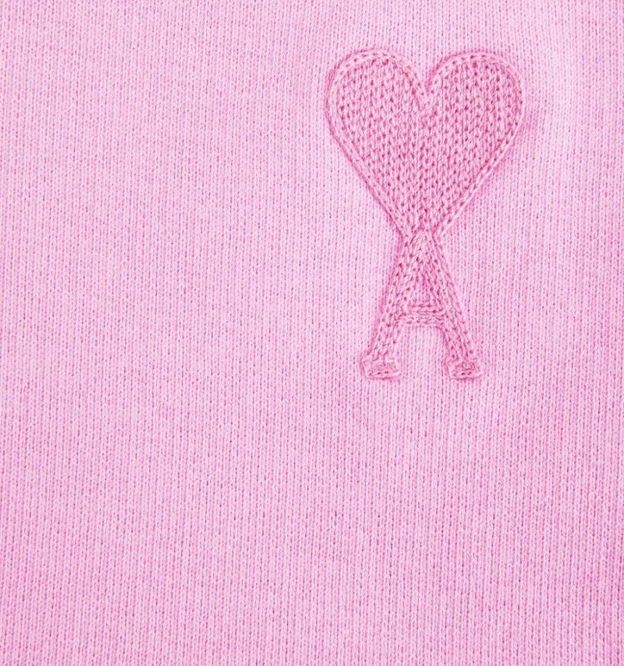 Ami Paris Ami de Coeur Shorts Pink | ami_US409