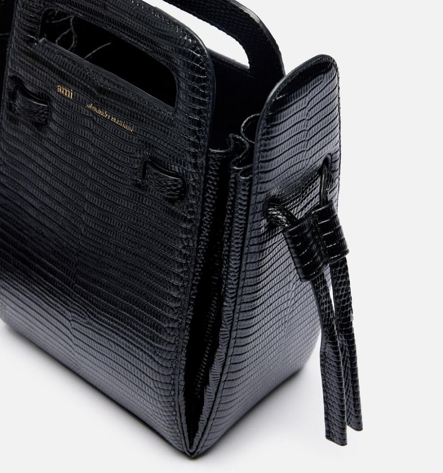 Ami Paris Bucket Accordéon Bags Black | ami_US451