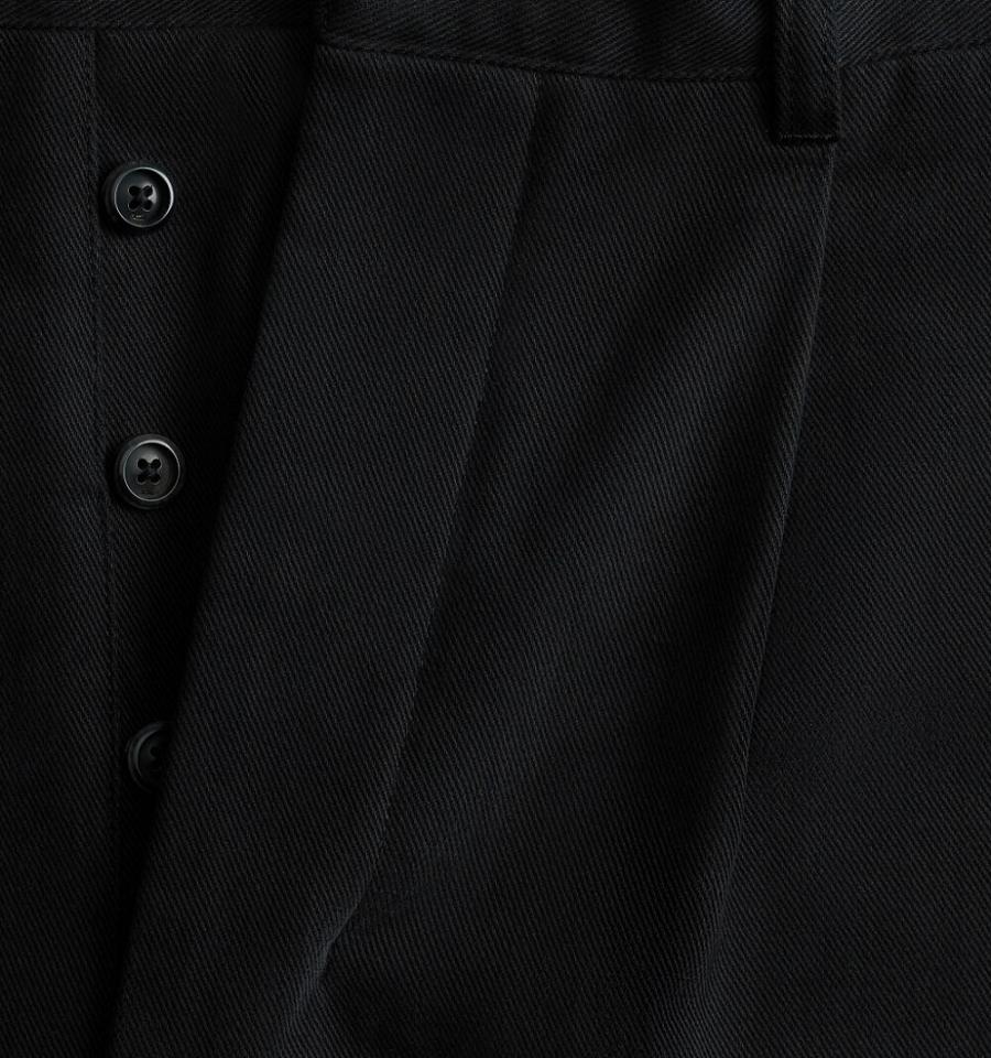 Ami Paris Carrot Oversized Pants Black | ami_US582