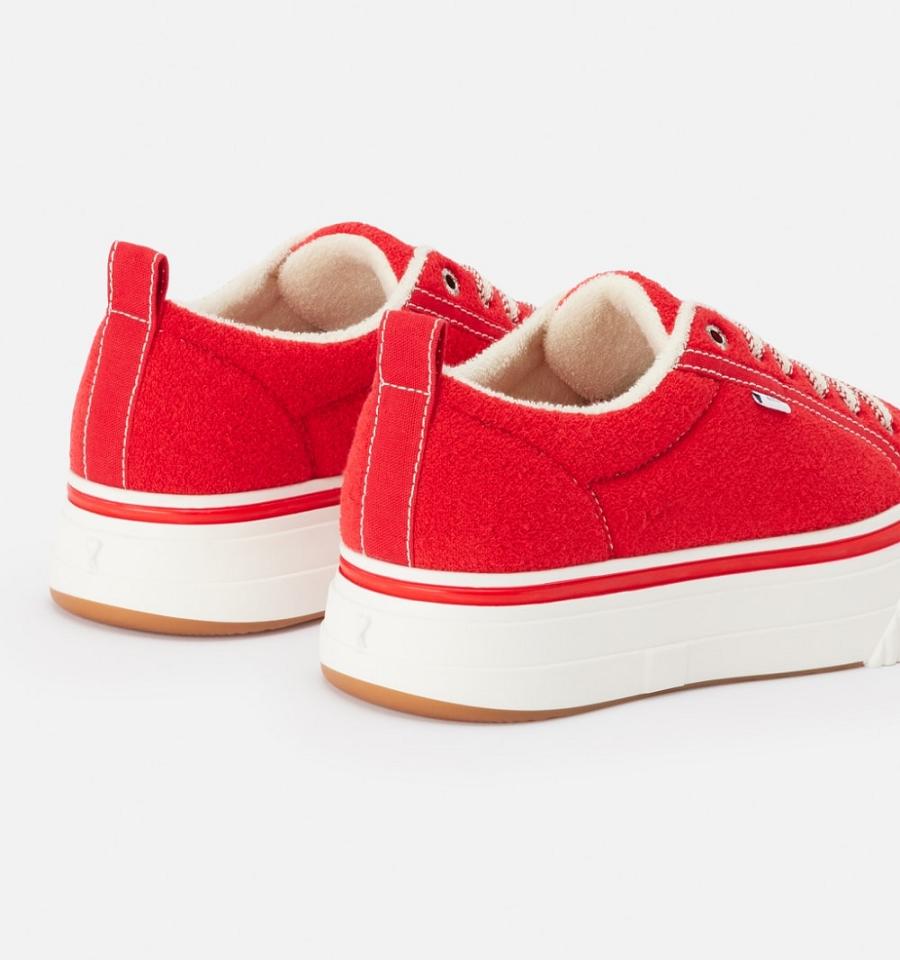 Ami Paris Low Top Ami 1980 Sneakers Red | ami_US217