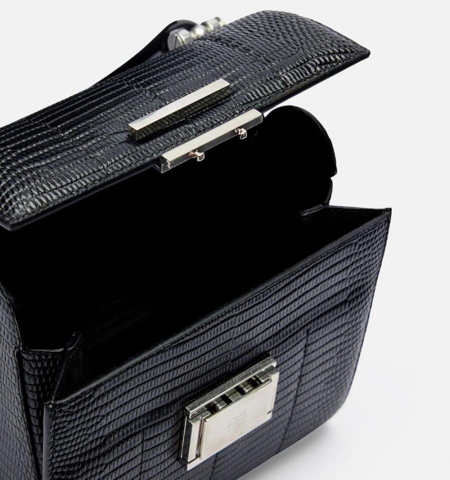 Ami Paris Mini Deja Vu Bags Black | ami_US460