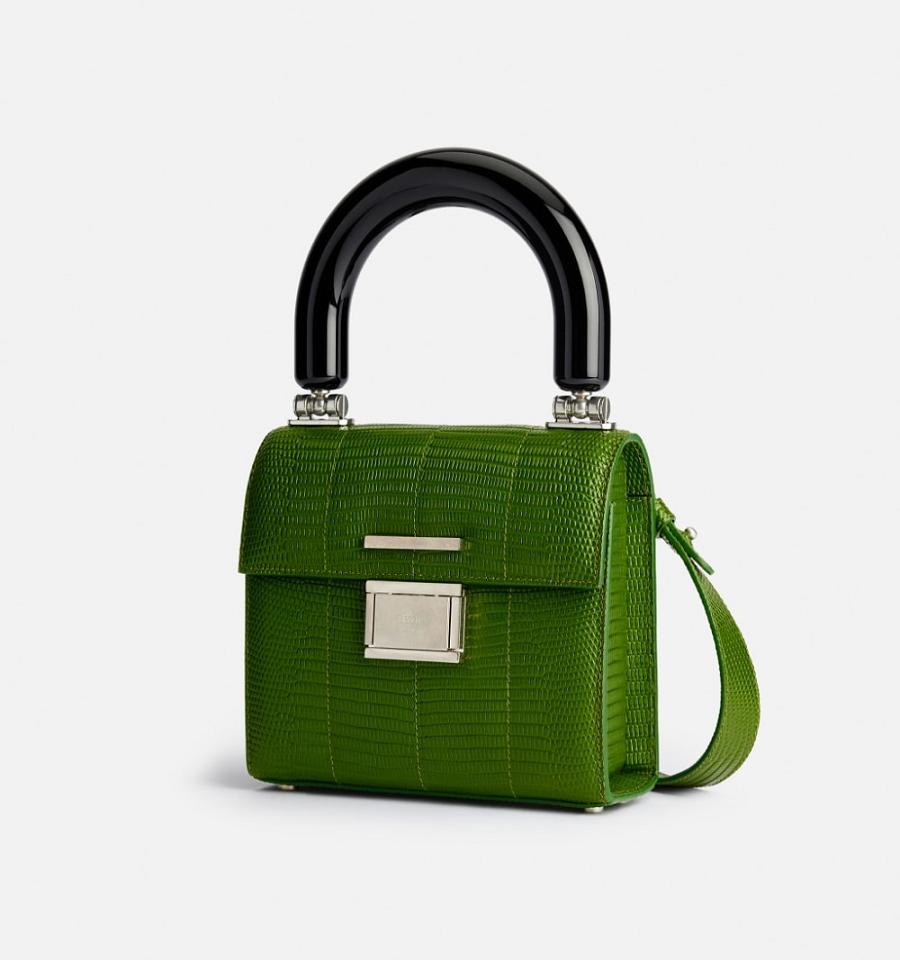 Ami Paris Mini Deja Vu Bags Green | ami_US549