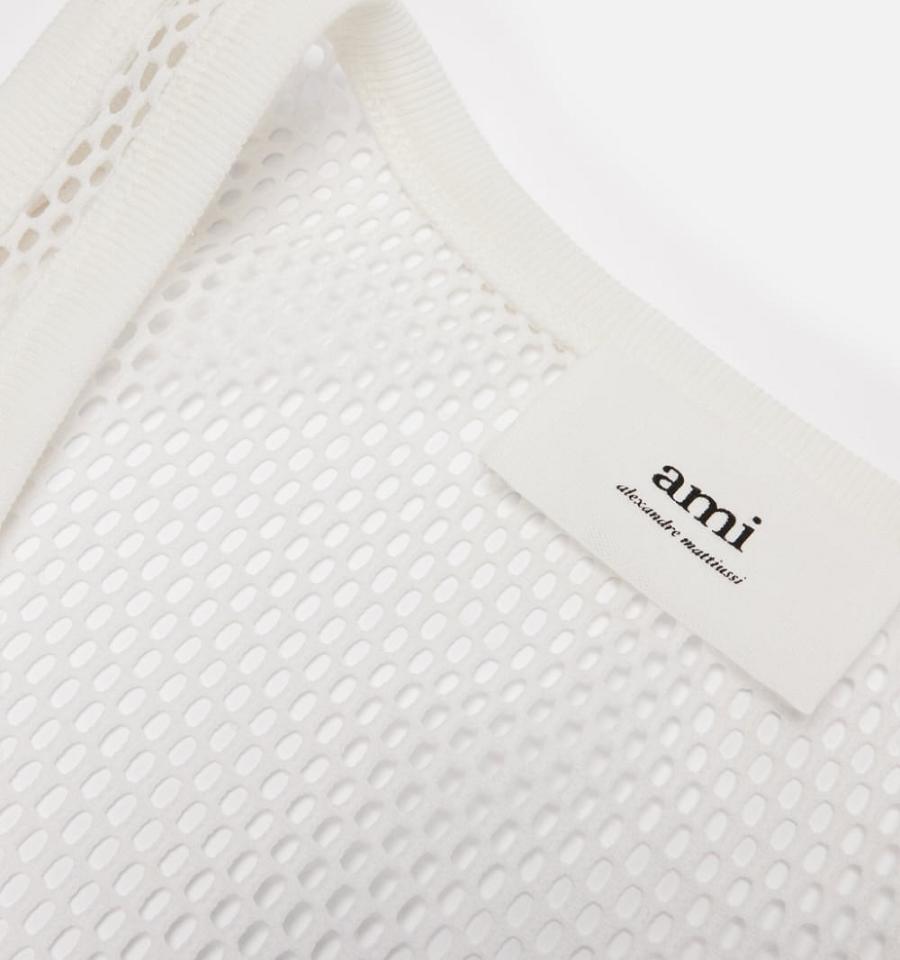 Ami Paris Oversized Tanks White | ami_US512