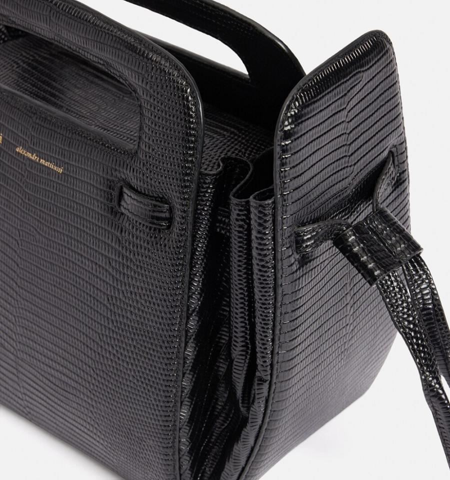 Ami Paris Small Accordéon Bags Black | ami_US362