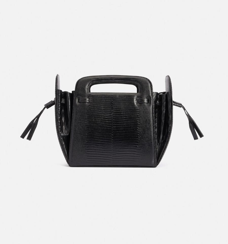 Ami Paris Small Accordéon Bags Black | ami_US362
