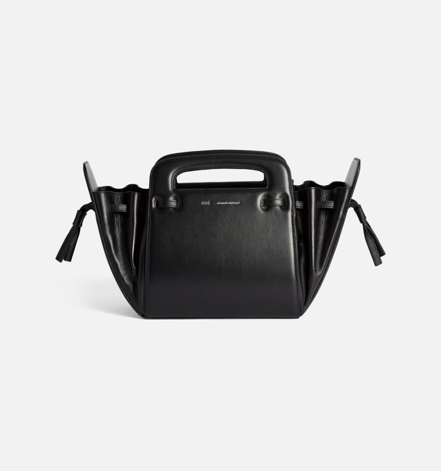 Ami Paris Small Accordéon Bags Black | ami_US366