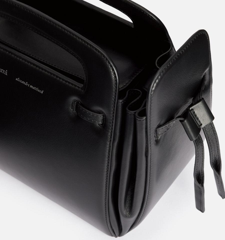 Ami Paris Small Accordéon Bags Black | ami_US366