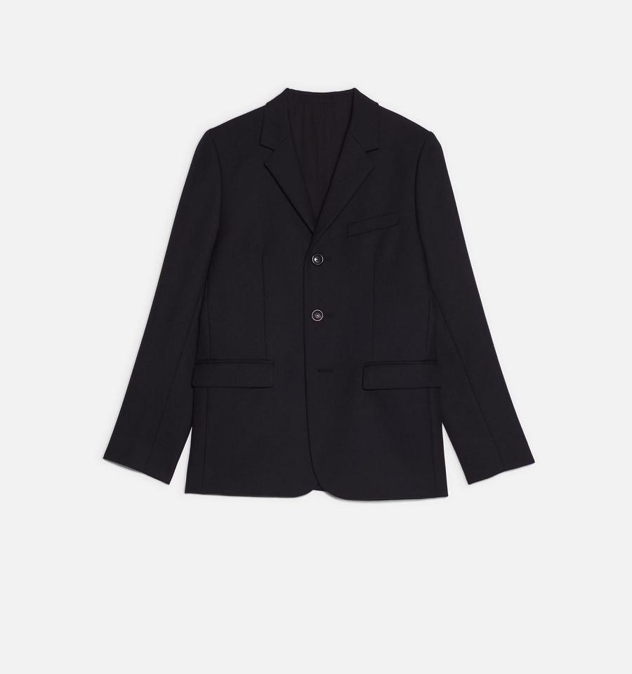 Ami Paris Three Buttons Suits Black | ami_US480